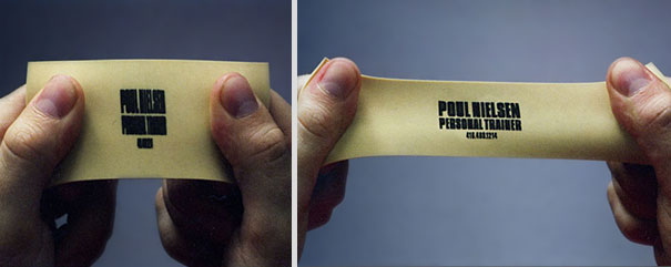 Personal Trainer’s Business Card