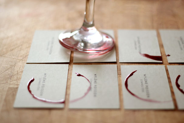 Wineglass Business Card