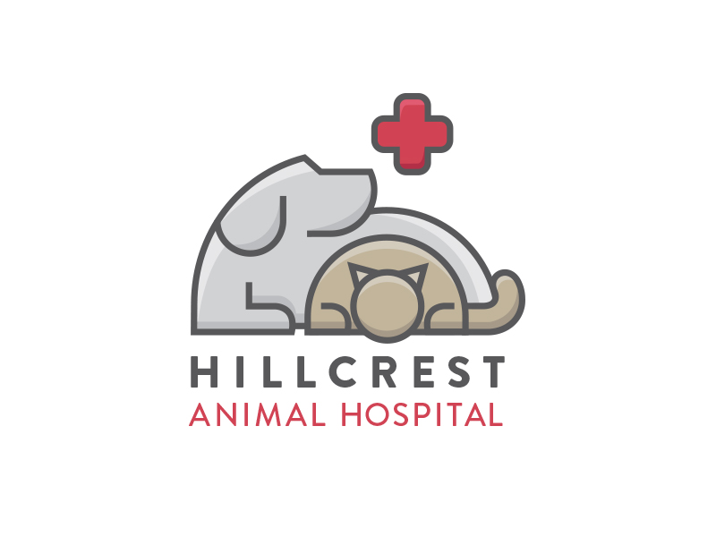 Another Animal Hospital Logo Idea by Laura Guardalabene