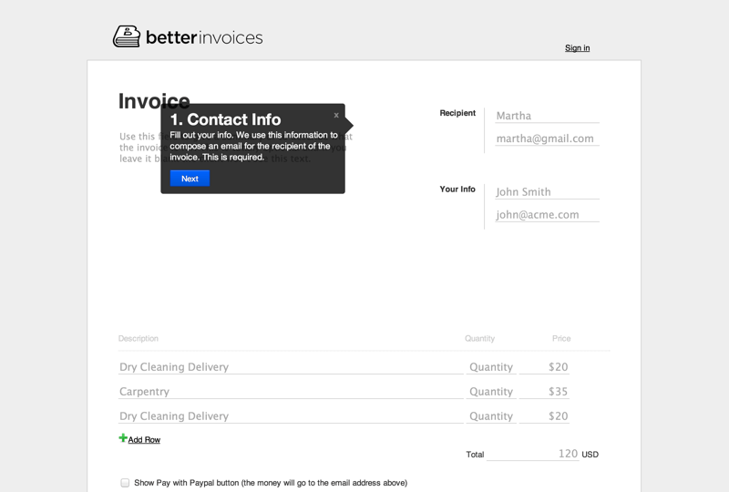 Better Invoices