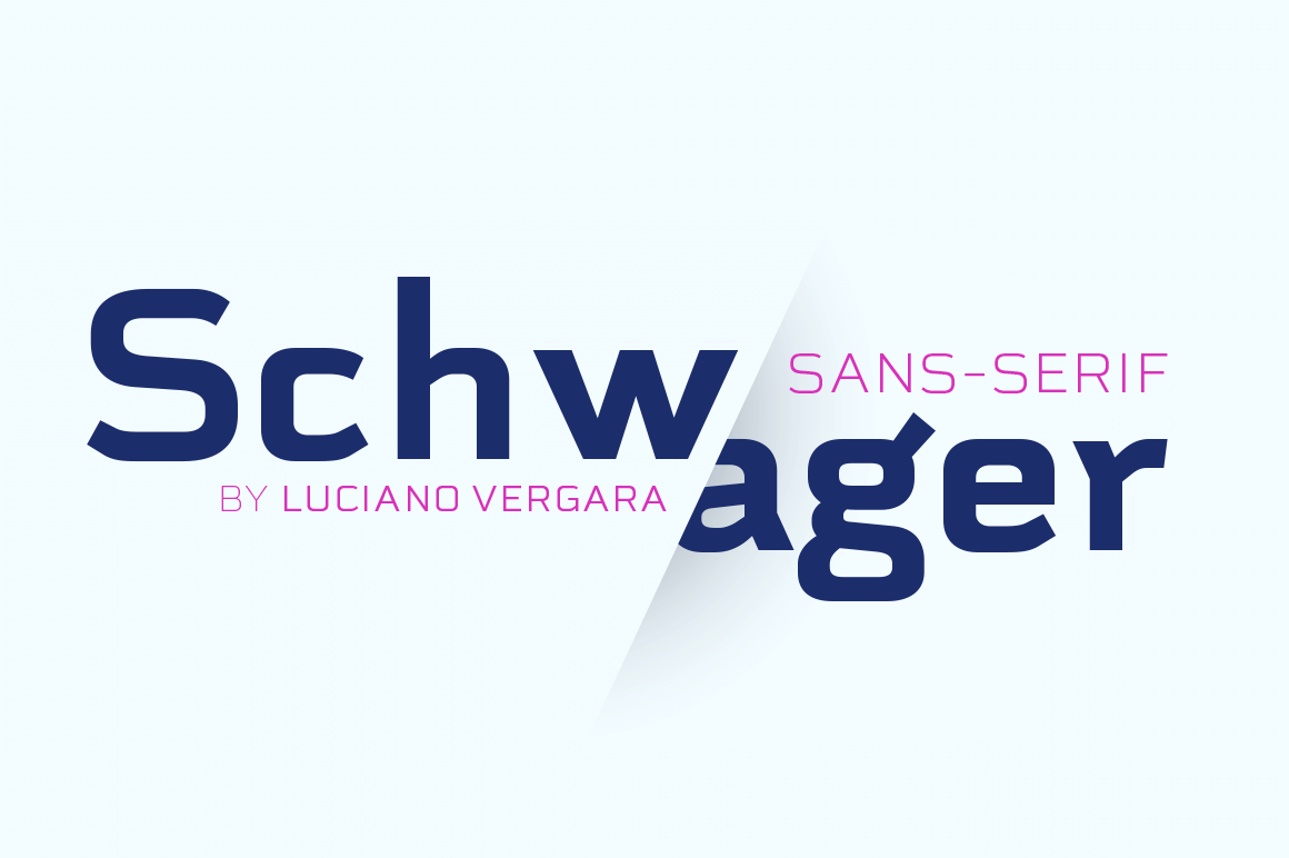 Schwager Sans Family by Latinotype