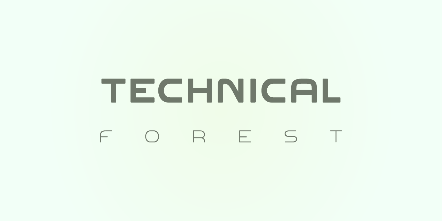 Technical Forest by Maciej Swierczek