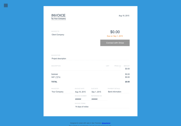 invoice