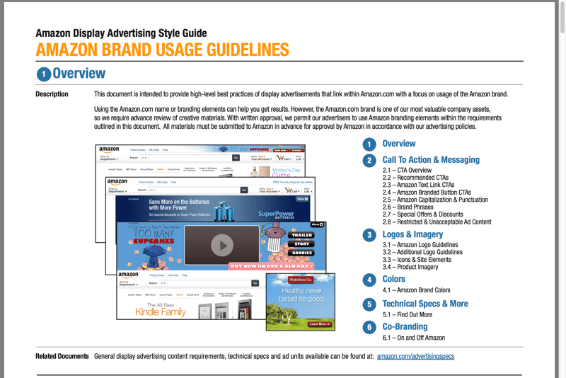 Amazon Brand Usage Guidelines