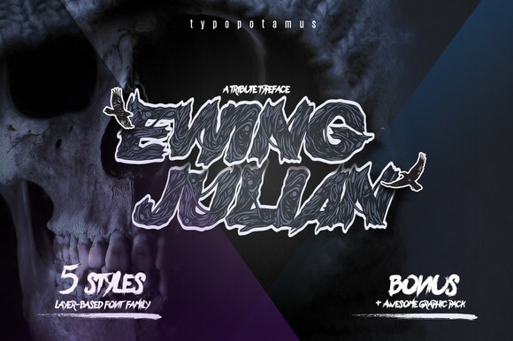 Ewing Julian - Layered Typeface