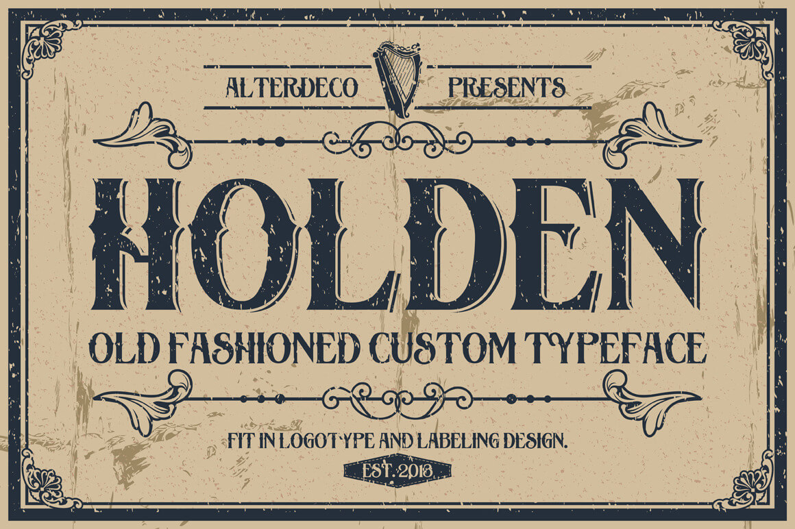 Holden typeface