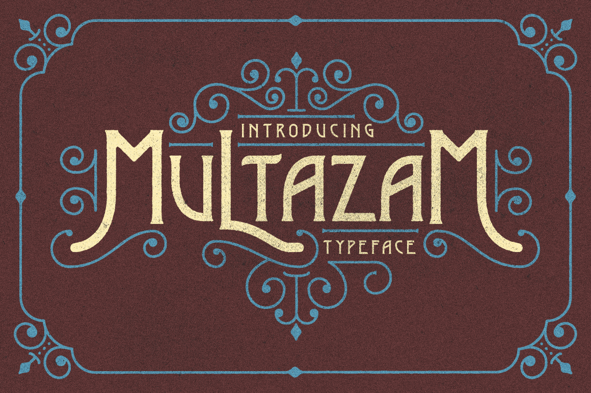 Multazam Typeface