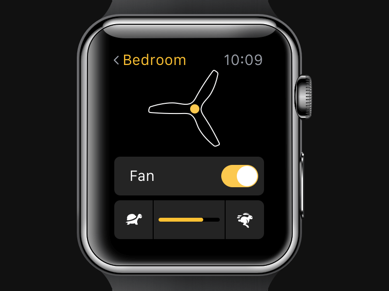 SmartFan Apple Watch App by Tack Mobile