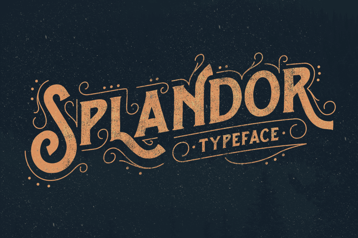 Splandor Typeface