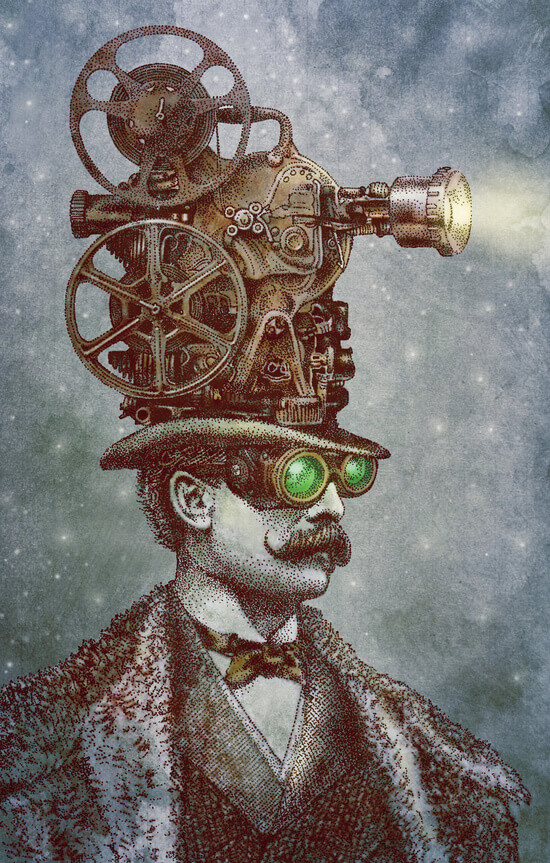 40 Beautiful Steampunk Drawings & Illustrations Inspirationfeed