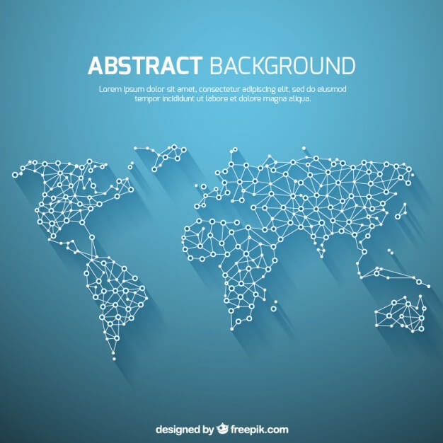 Abstract World Map