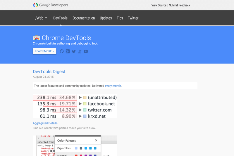 Chrome DevTools