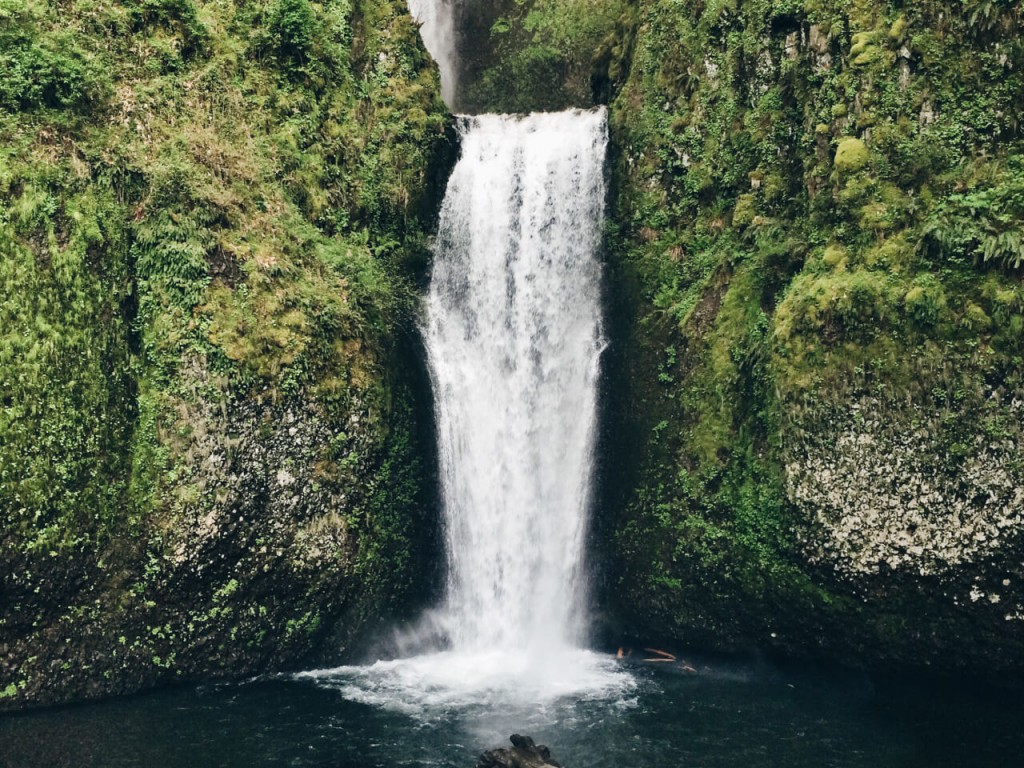 Beautiful waterfall. 