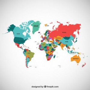 25 Free World Map Vectors and PSDs | Inspirationfeed