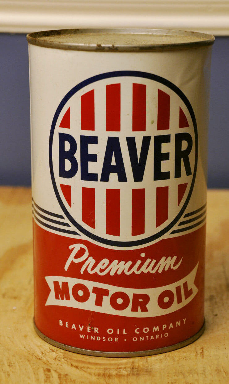 Motor Oil Can design packaging