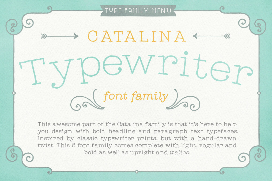 Catalina Typewriter