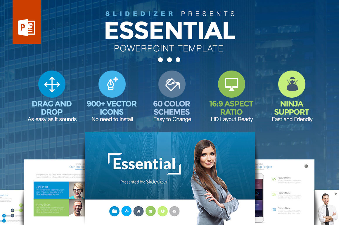 Essential Powerpoint Template