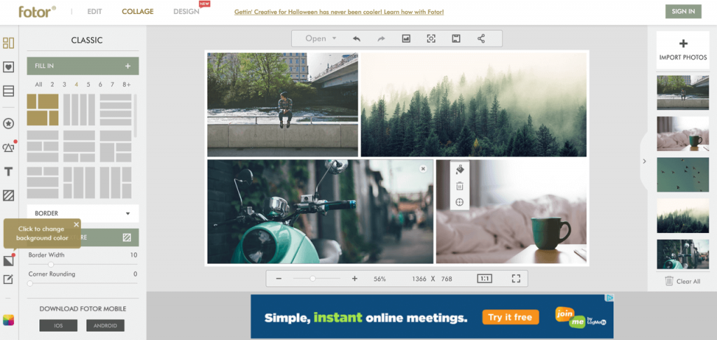 Fotor Collage Maker