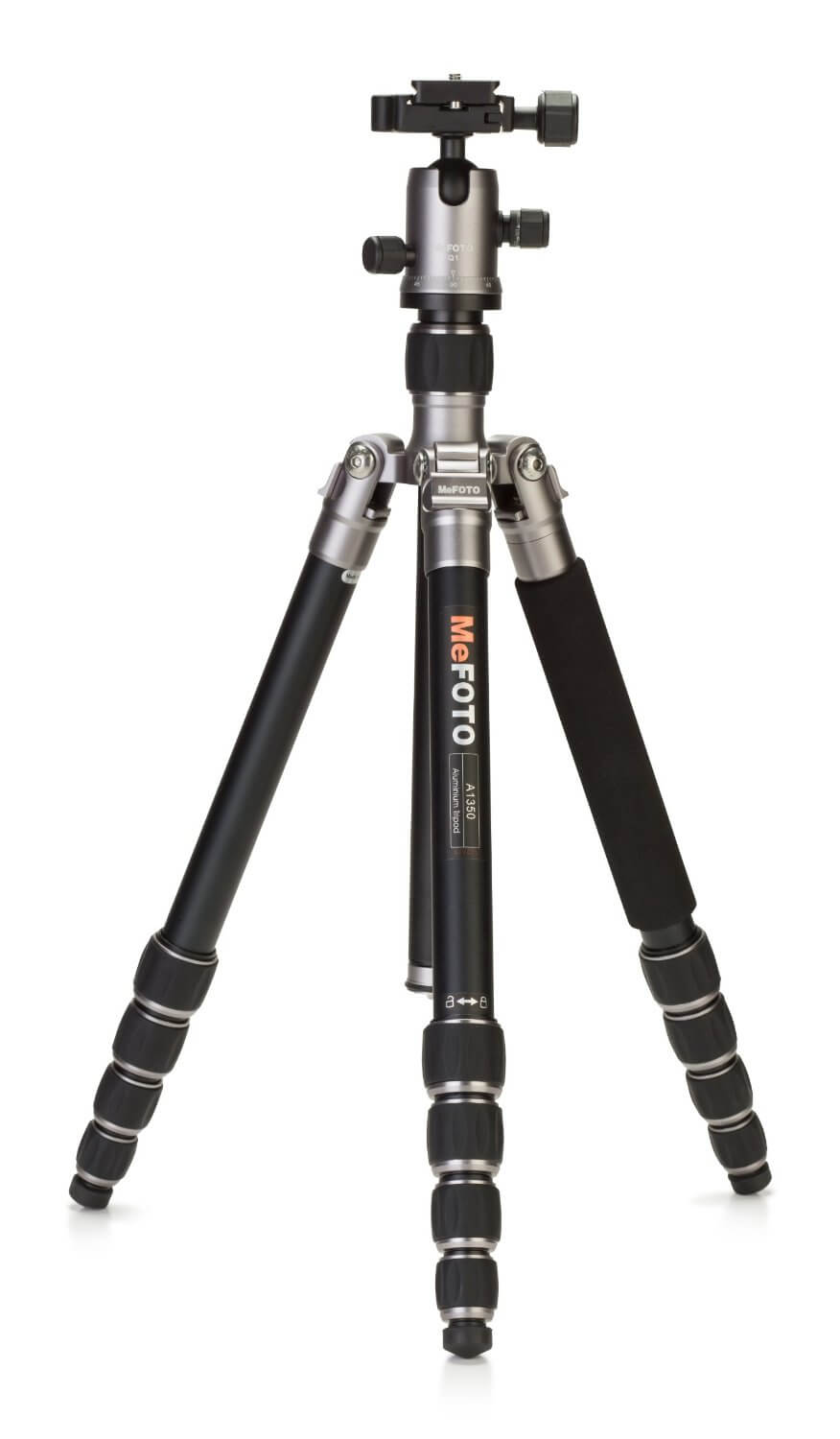 MeFoTo A1350Q1T Aluminium Roadtrip Travel Tripod Kit-min