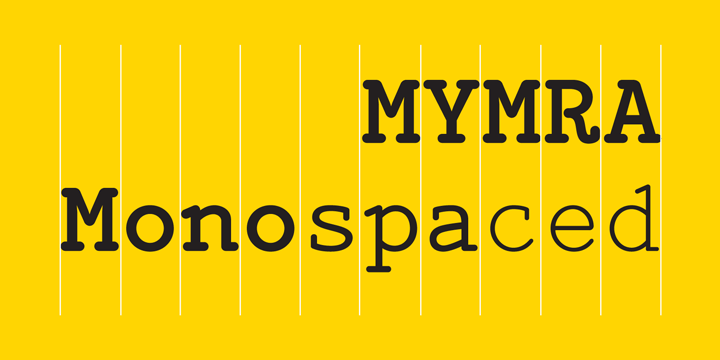 Mymra Mono by TipografiaRamis