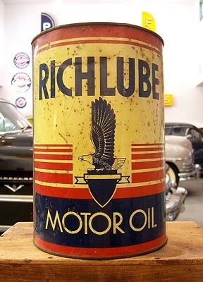 Motor Oil Can design packaging