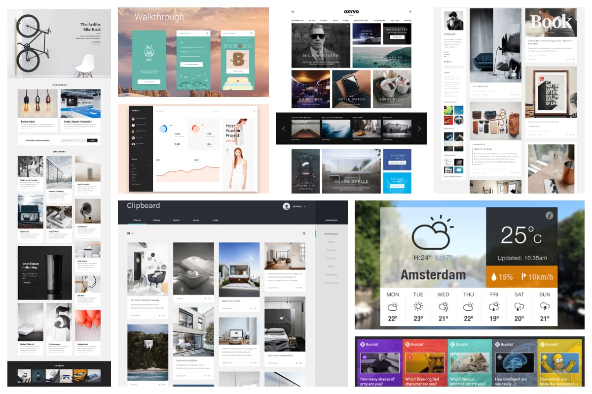 25 Card Based Web Design Examples Inspirationfeed