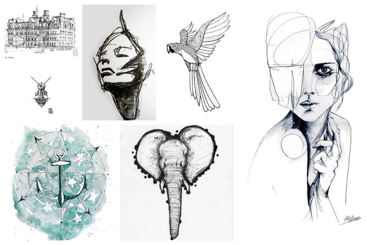 30 Stunning Sketchbook Drawings to Inspire You | Inspirationfeed