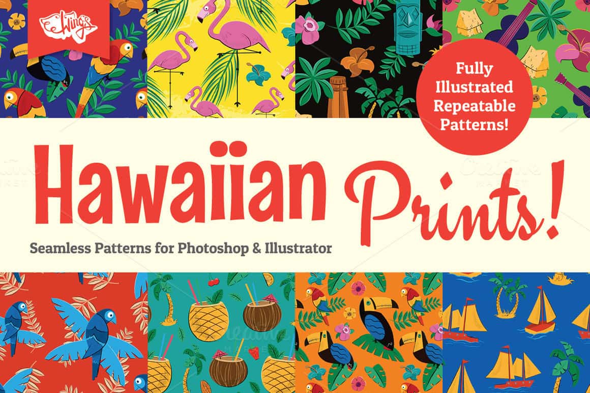 Hawaiian Prints and Patterns