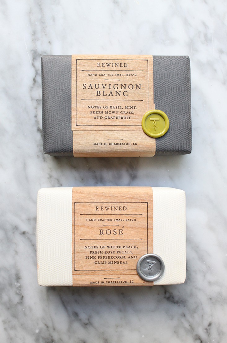 Rewined Soap by Stitch Design Co