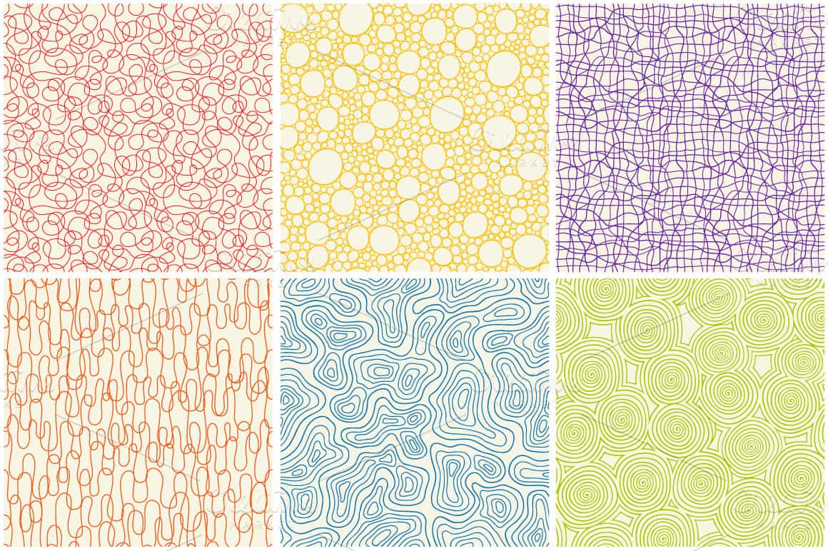 hand drawn patterns