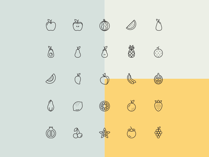 1,100 Free Food Icons