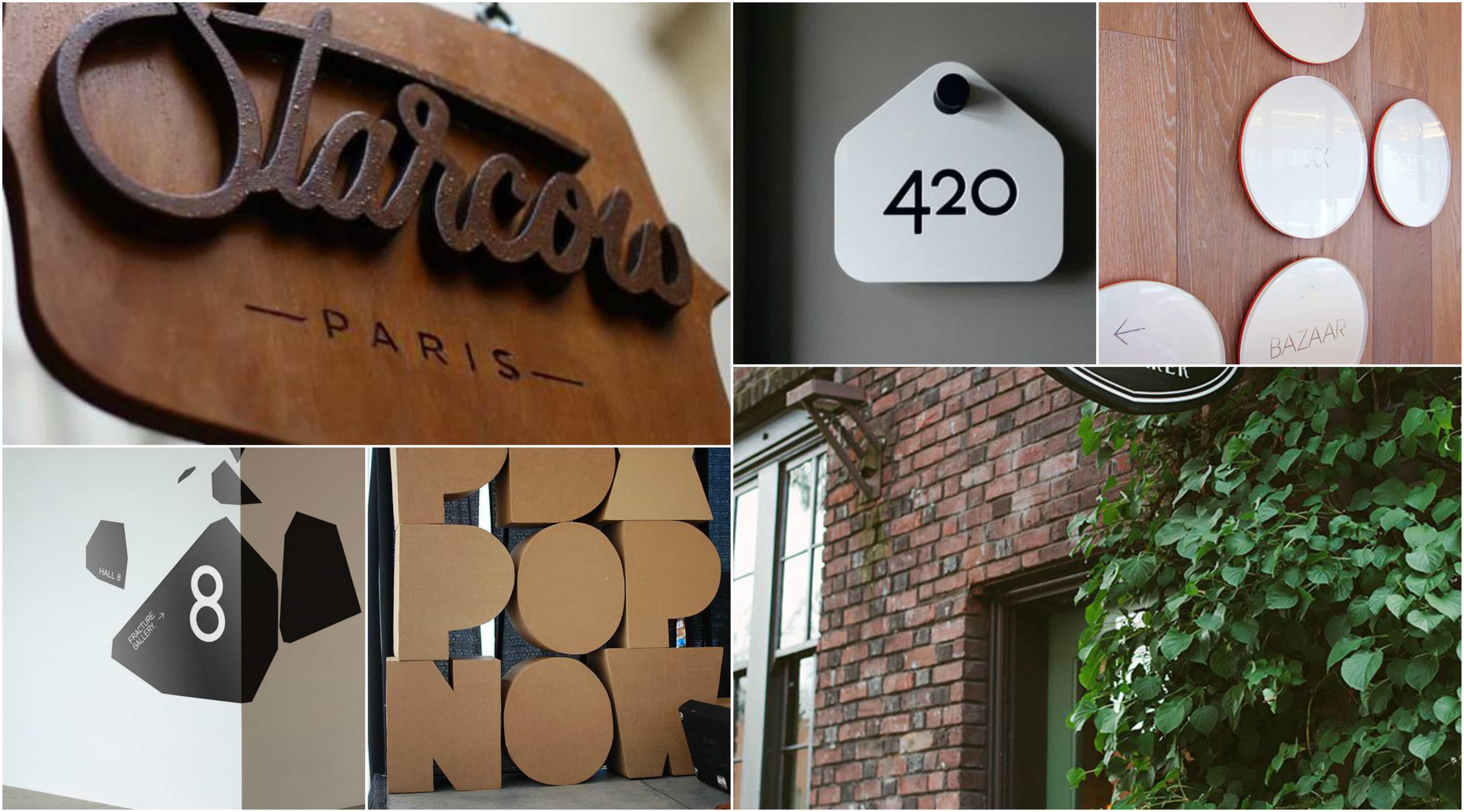 exterior signage design inspiration