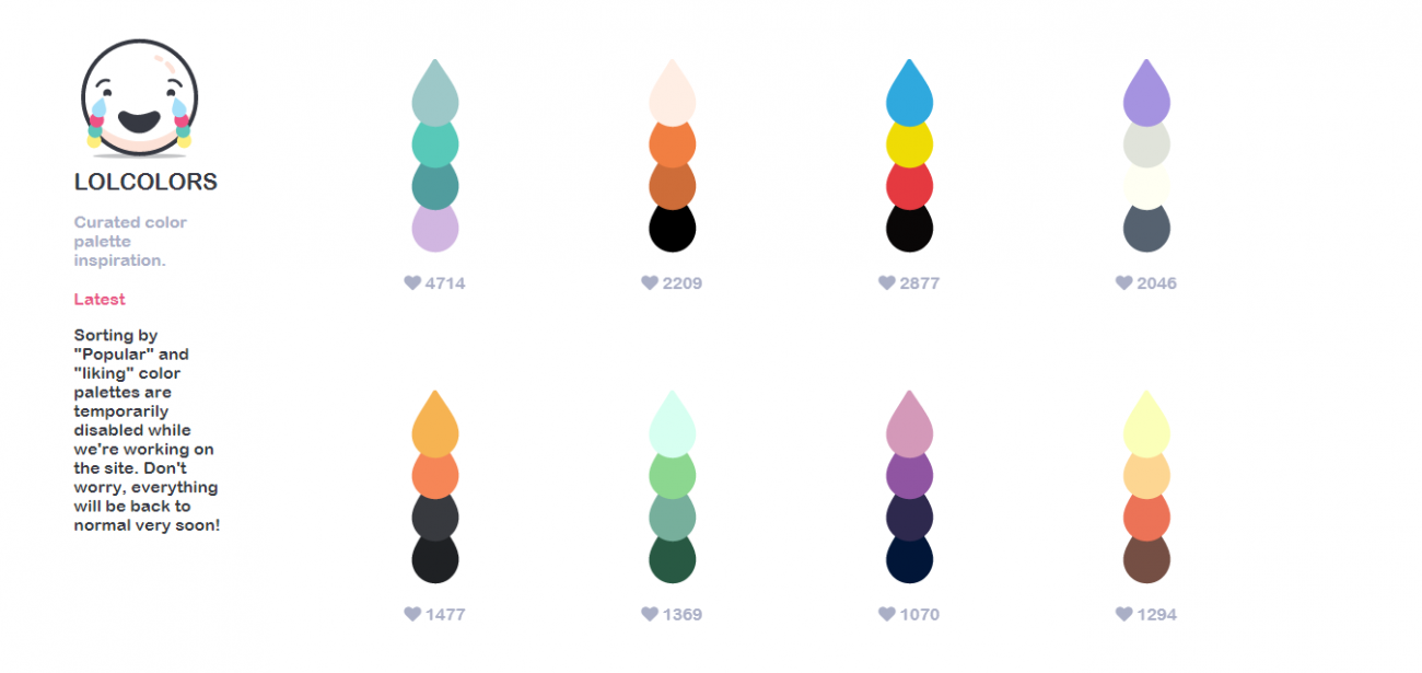 color palette from image app