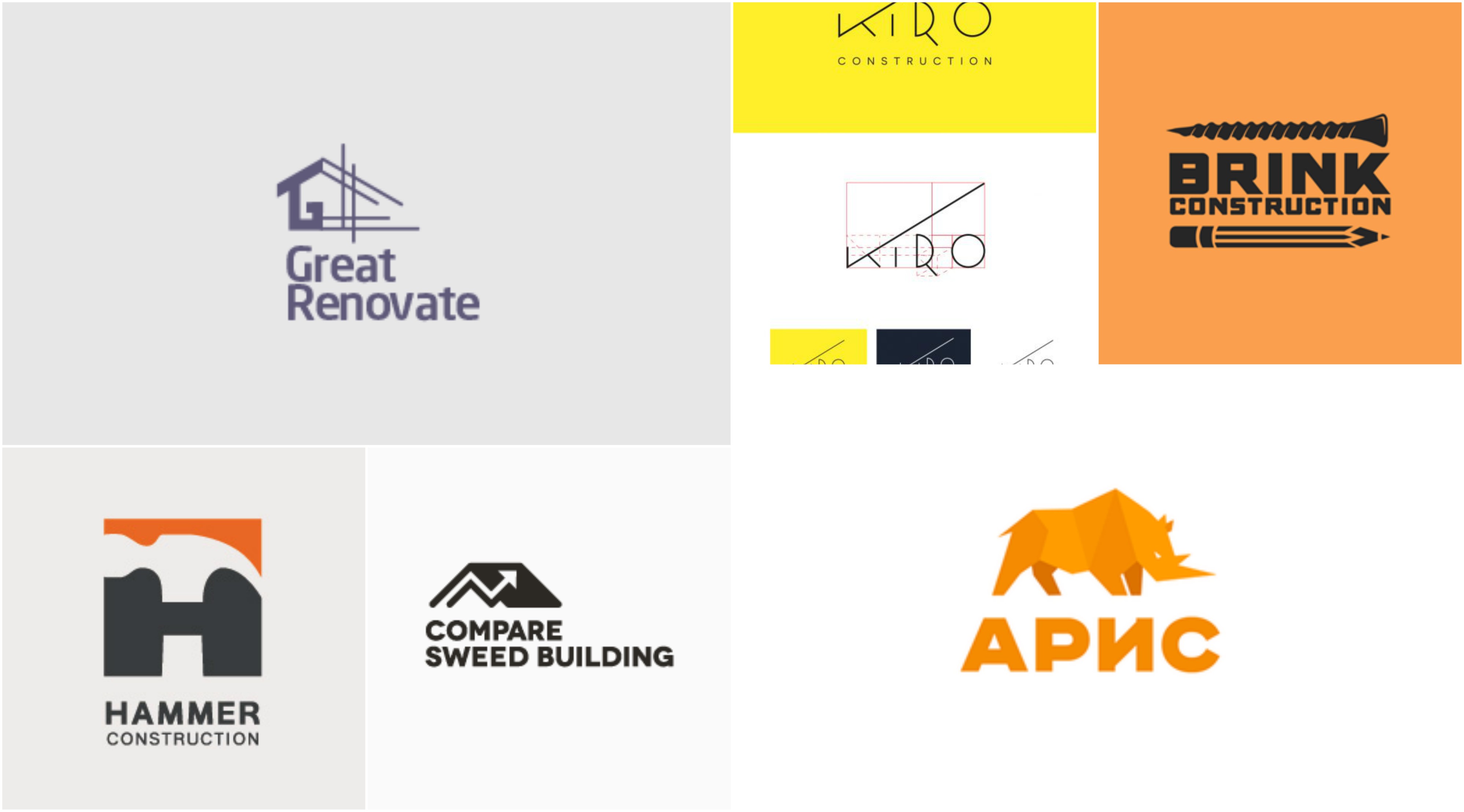 best fonts for construction logos e