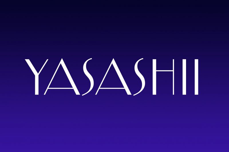 Yasashii is an art deco font based on Japanese designs for cosmetic packaging and posters used from the end of the 19th century to the early 20th.