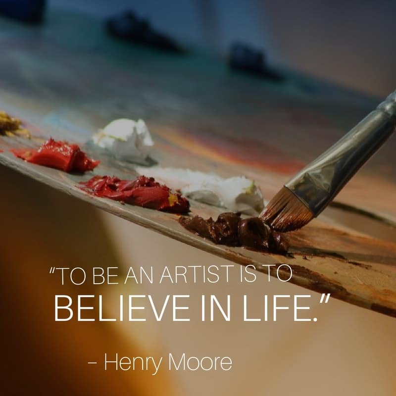 Inspirational Art Quotes From Famous Artists Inspirationfeed Art | My