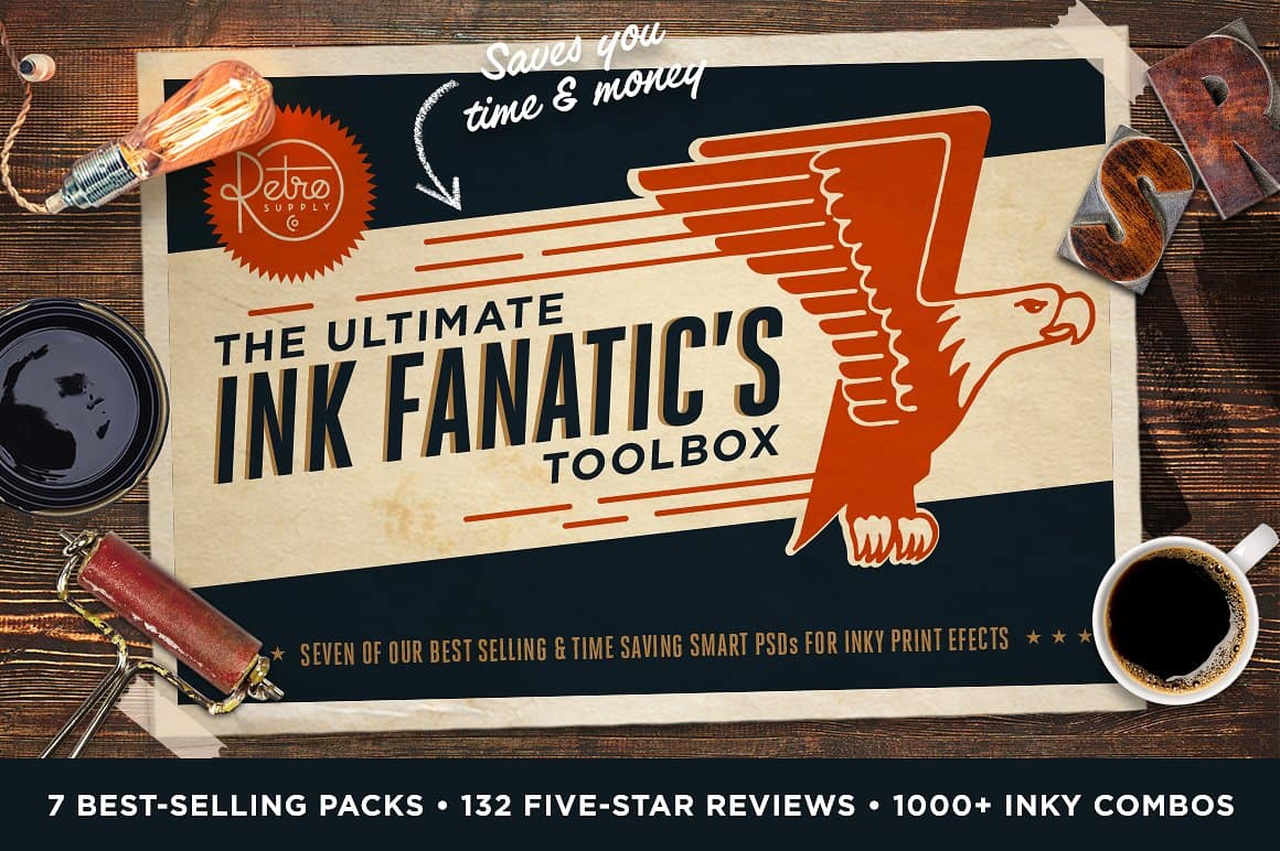 The Ink Fanatic's Toolbox PSD Kit Download