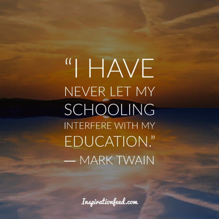 30 Mark Twain Quotes about Life and Writing | Inspirationfeed