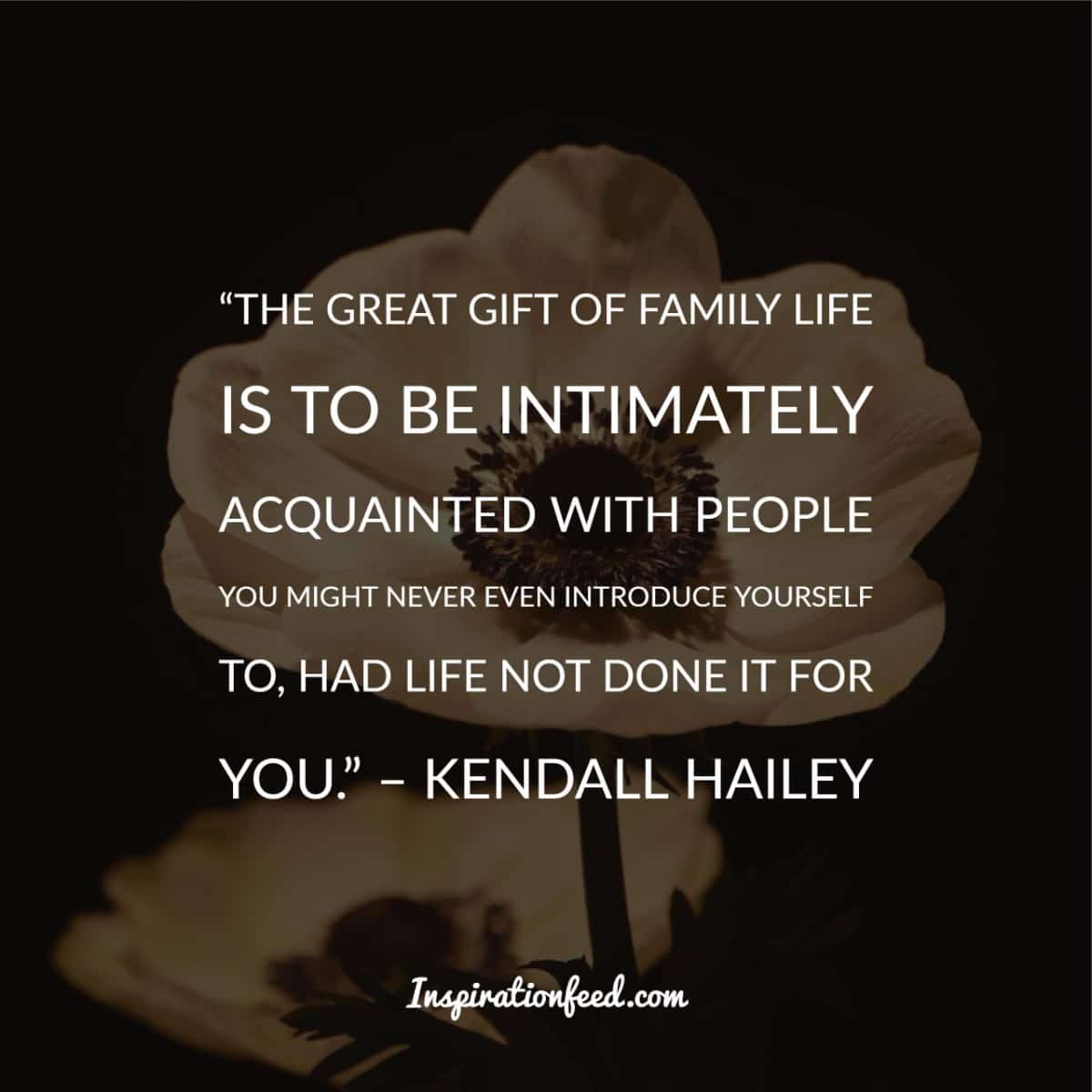 35 Beautiful Quotes Thatâ€™s All about Family - Inspirationfeed