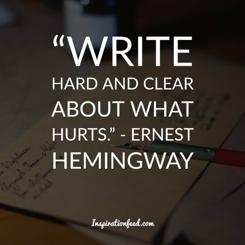 Ernest Hemingway quotes