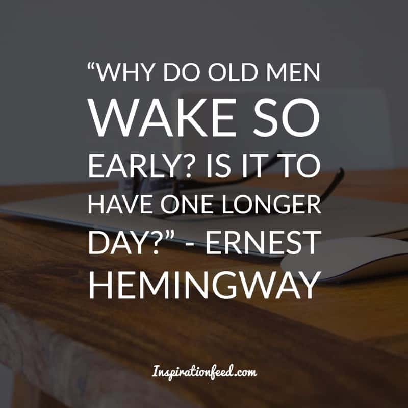 Ernest Hemingvej citater