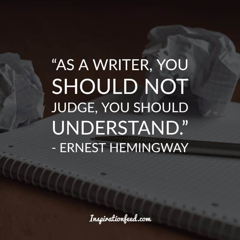 Citations d'Ernest Hemingway