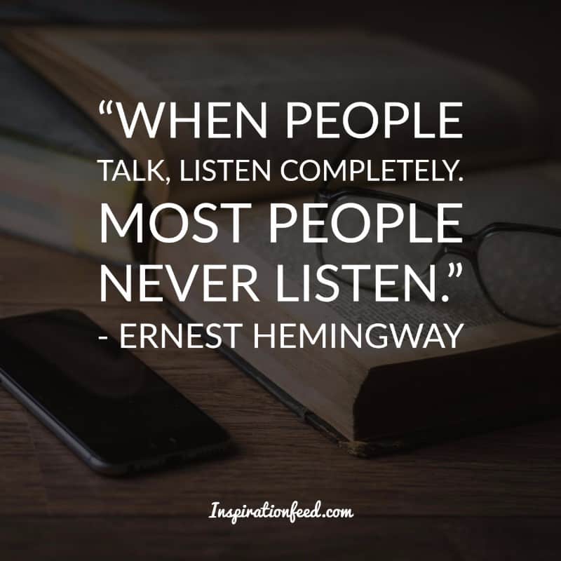 Ernest Hemingway quotes