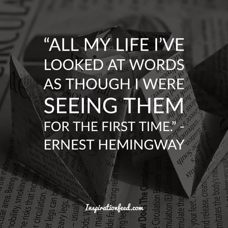 Ernest Hemingway citat