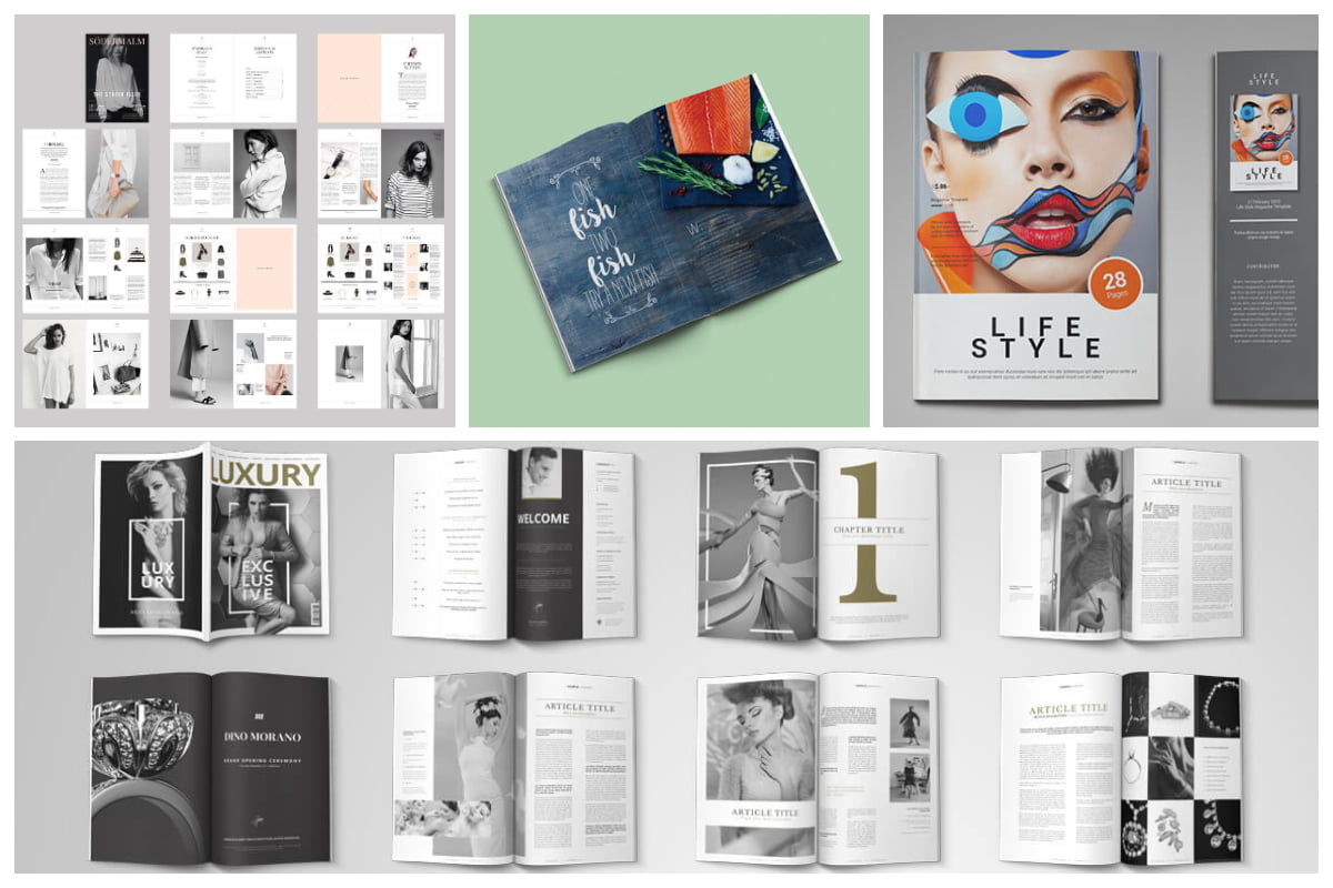 Magazine Layout Design Archives Inspirationfeed