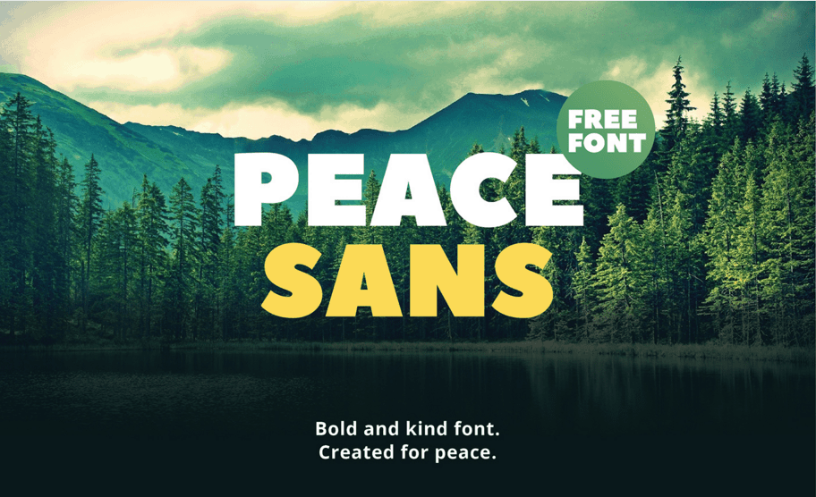 Free Peace Sans font