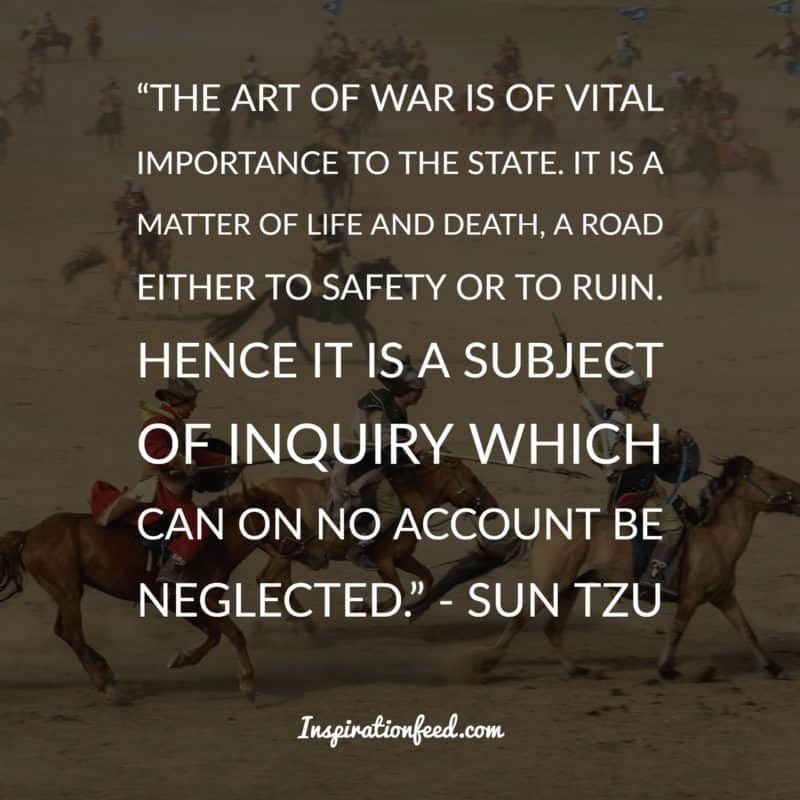 Citas de Sun Tzu