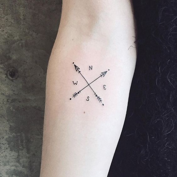 20 Compass Tattoo Ideas For Men And Women | Inspirationfeed