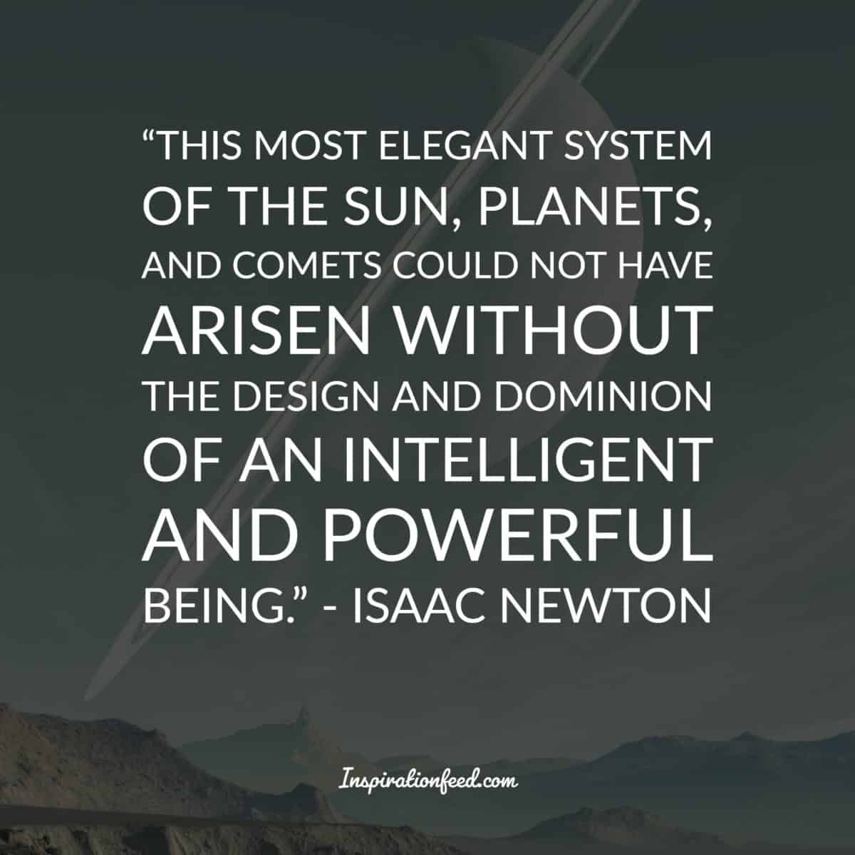 sir isaac newton quote