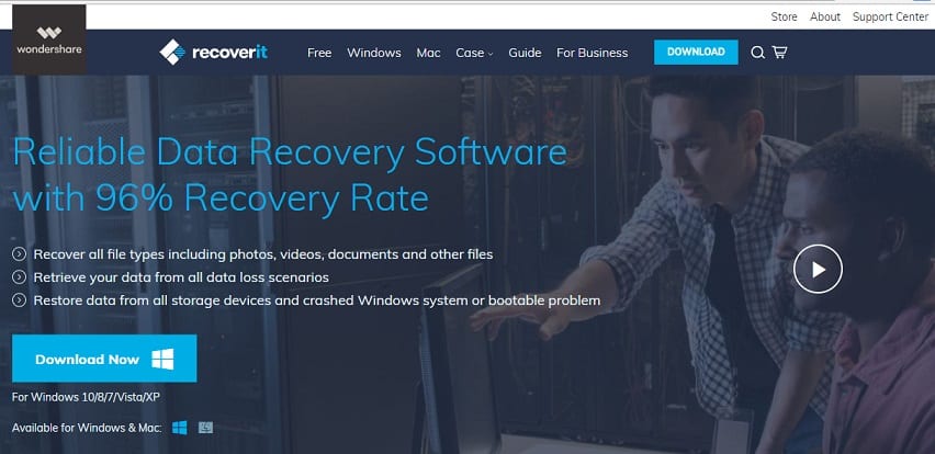 recoverit free data recovery